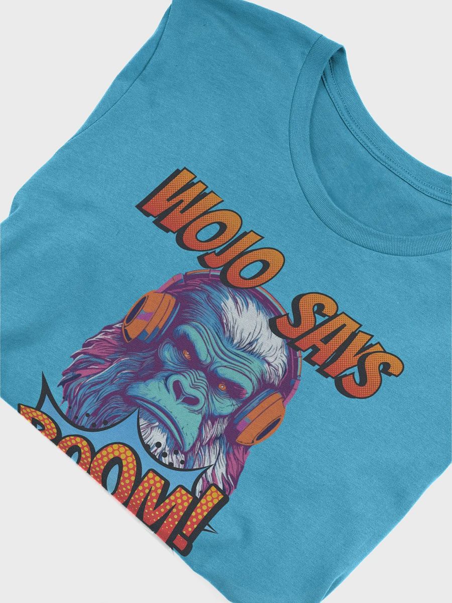 WOJO Says BOOM Unisex Tee with Logo product image (27)