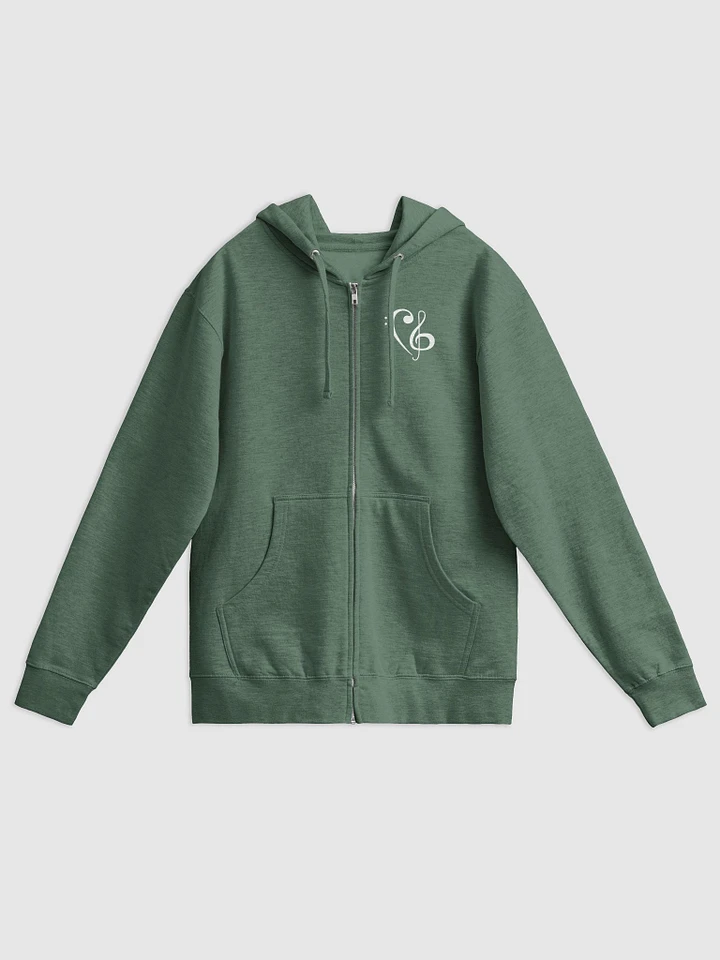 With Love Zip Up Hoodie product image (1)