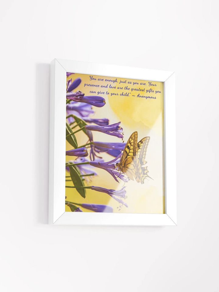 Yellow Butterfly Elegance Framed Poster product image (11)
