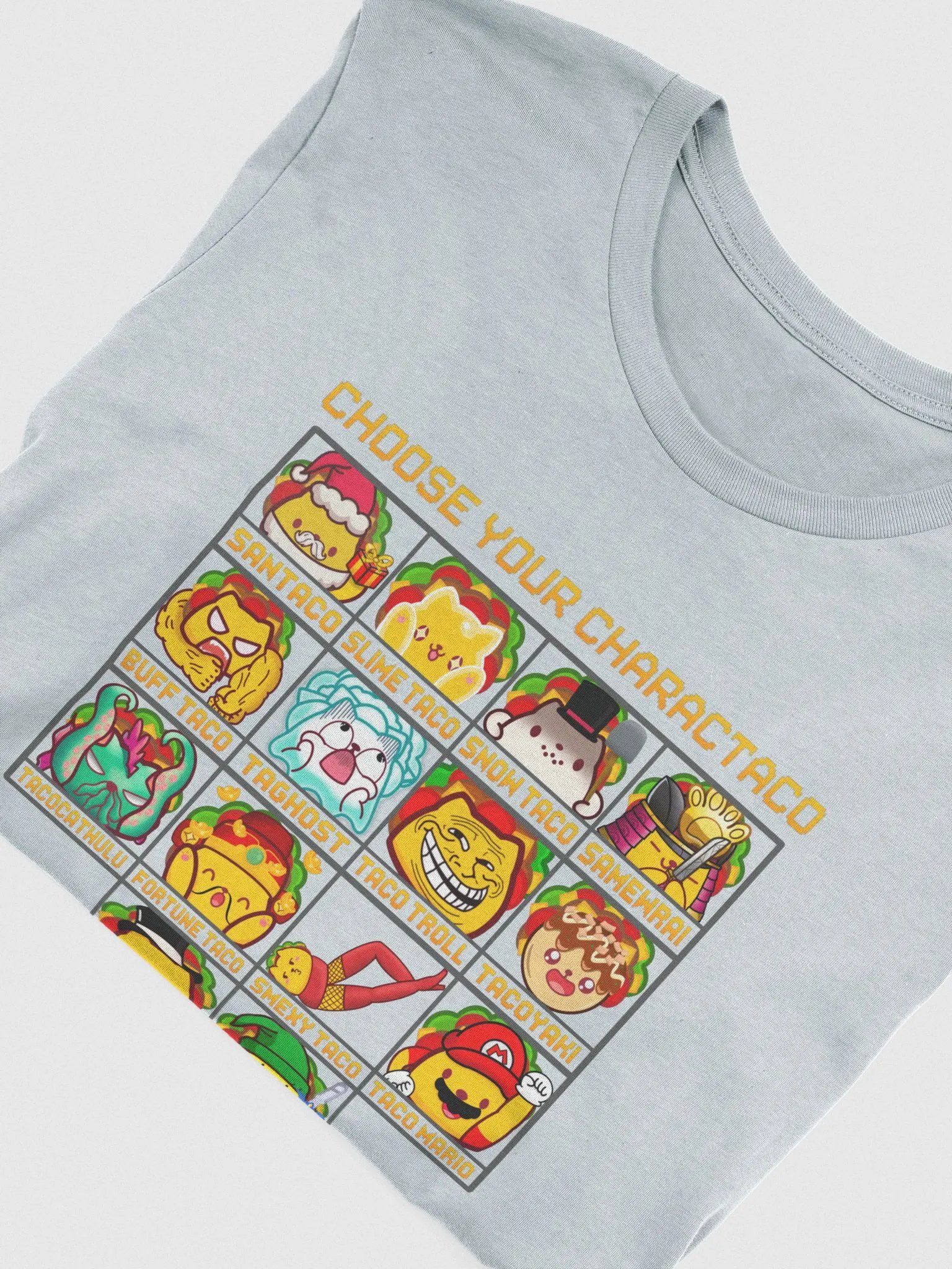 Choose Your Charactaco Retro Arcade Bella+Canvas TShirt White product image (17)