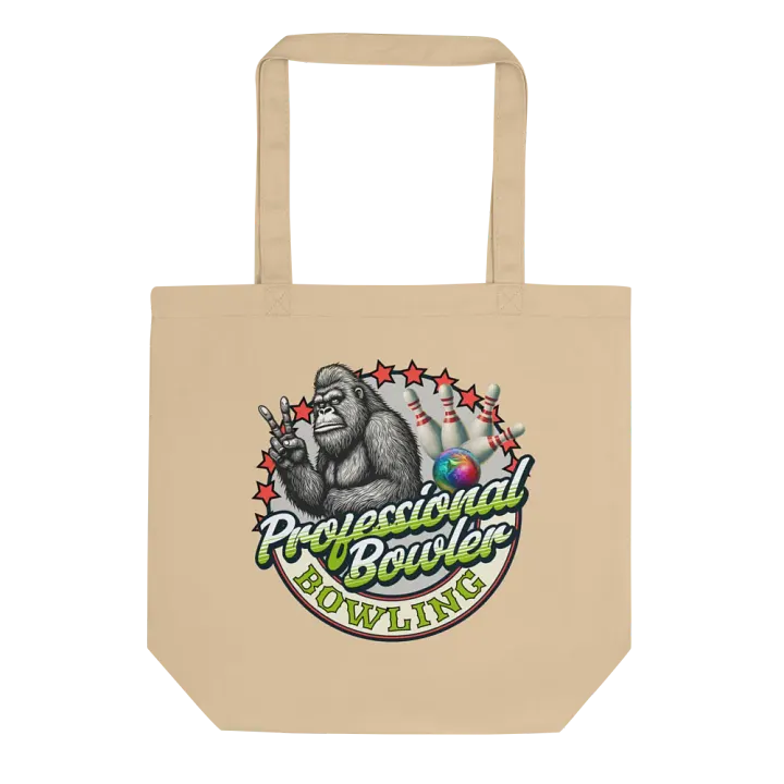 Professional Bowler Sasquatch Bowling Tote Bag product image (1)