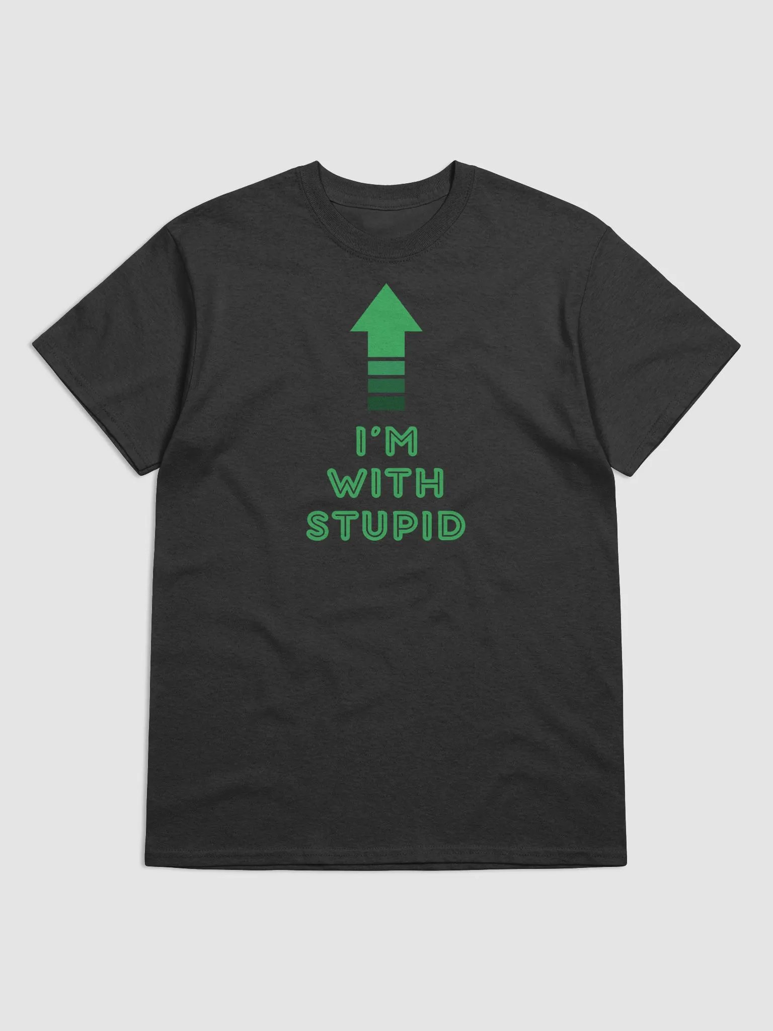 I'm with Stupid T-Shirt product image (1)