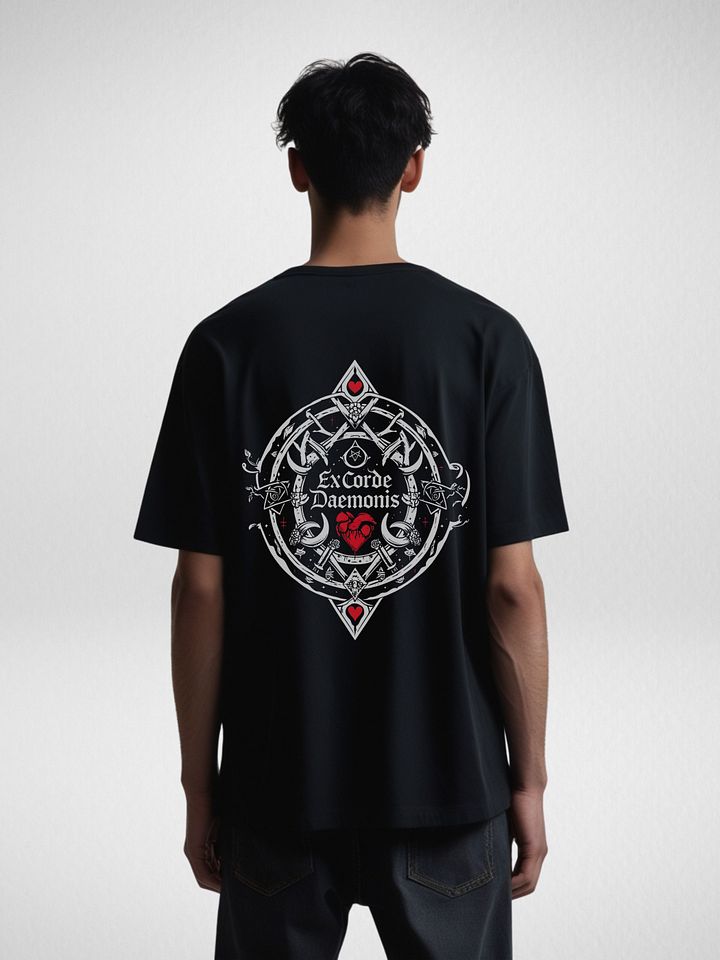 Ex Corde Daemonis | Graphic Tee | Streetwear | Unisex Cotton T-Shirt product image (2)