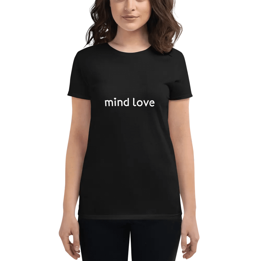 Mind Love Logo and Slogan T-Shirt product image (1)