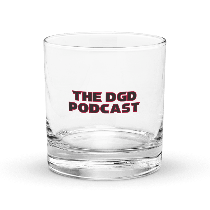 DGD Podcast Logo Glass product image (1)