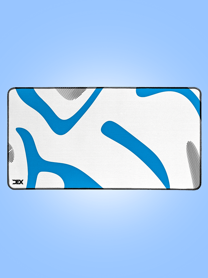 Liquid Abstract Desk Mat - "Celestial Light" product image (1)