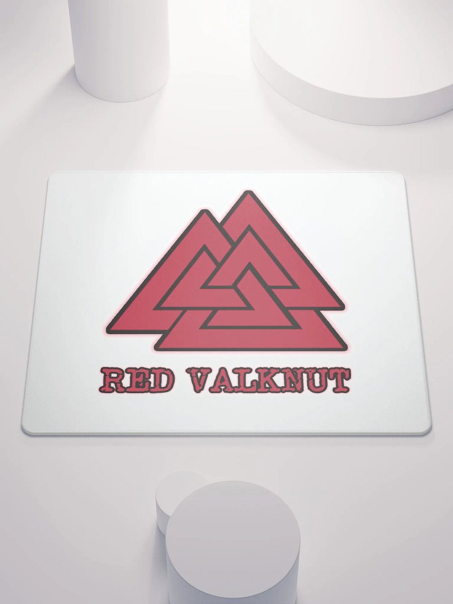 Red Valknut Office Mousepad product image (1)