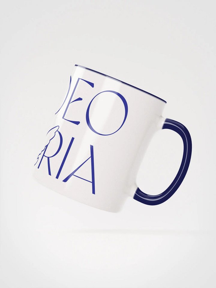 Soli Deo Gloria [Indigo] (Ceramic Mug with Color Inside) product image (2)