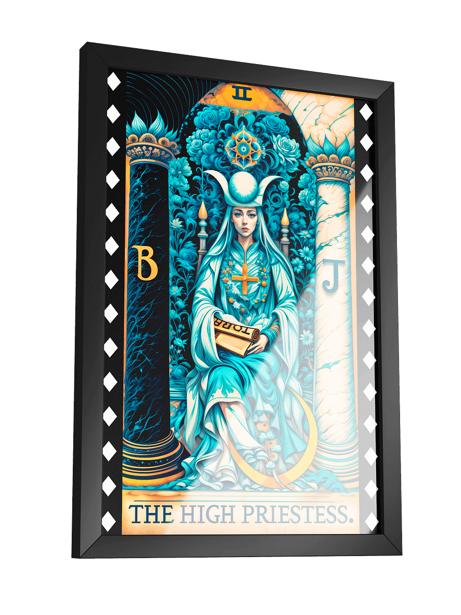 [Tarot - The High Priestess] Canvas product image (1)