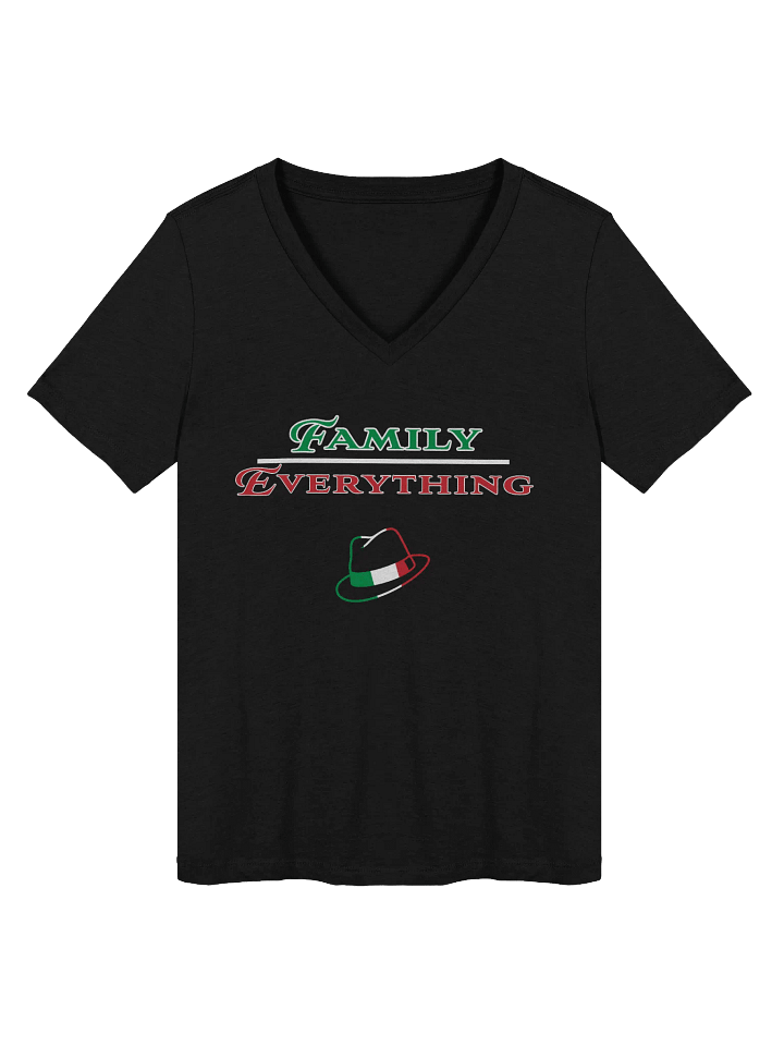 Family First V-Neck Tee (Women) | Family Over Everything product image (1)