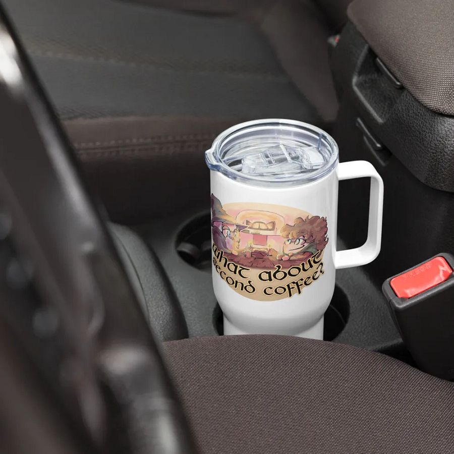 What About Second Coffee? Travel Mug product image (7)