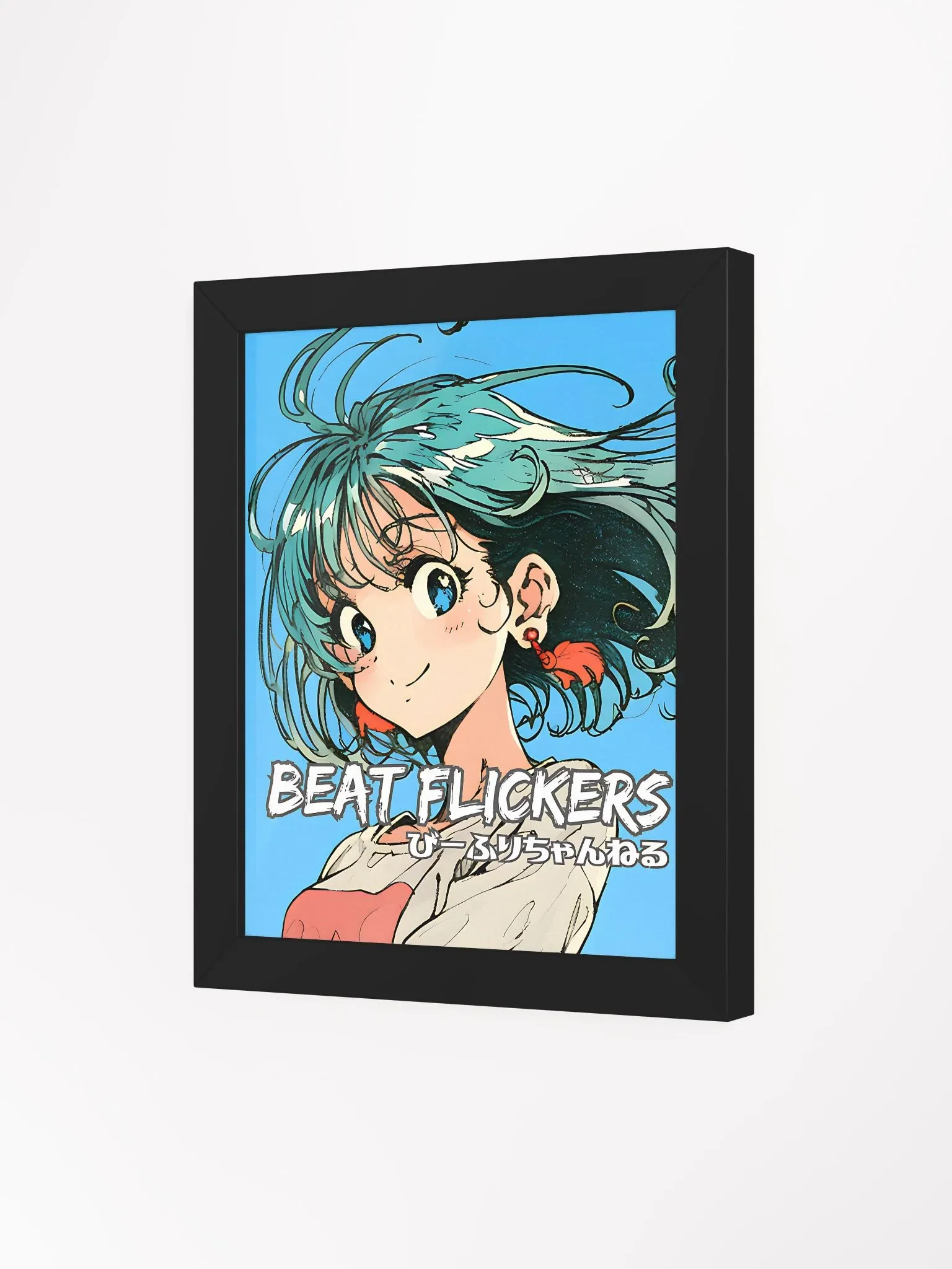 Beat Flickers Framed High-Quality Matte Poster product image (32)