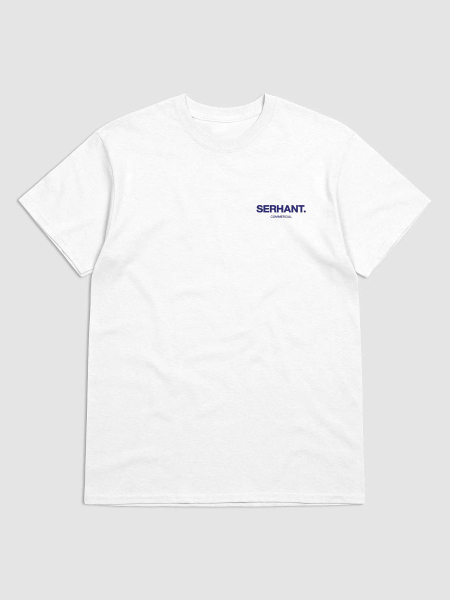SERHANT. Commercial White T-Shirt with Small Logo product image (1)
