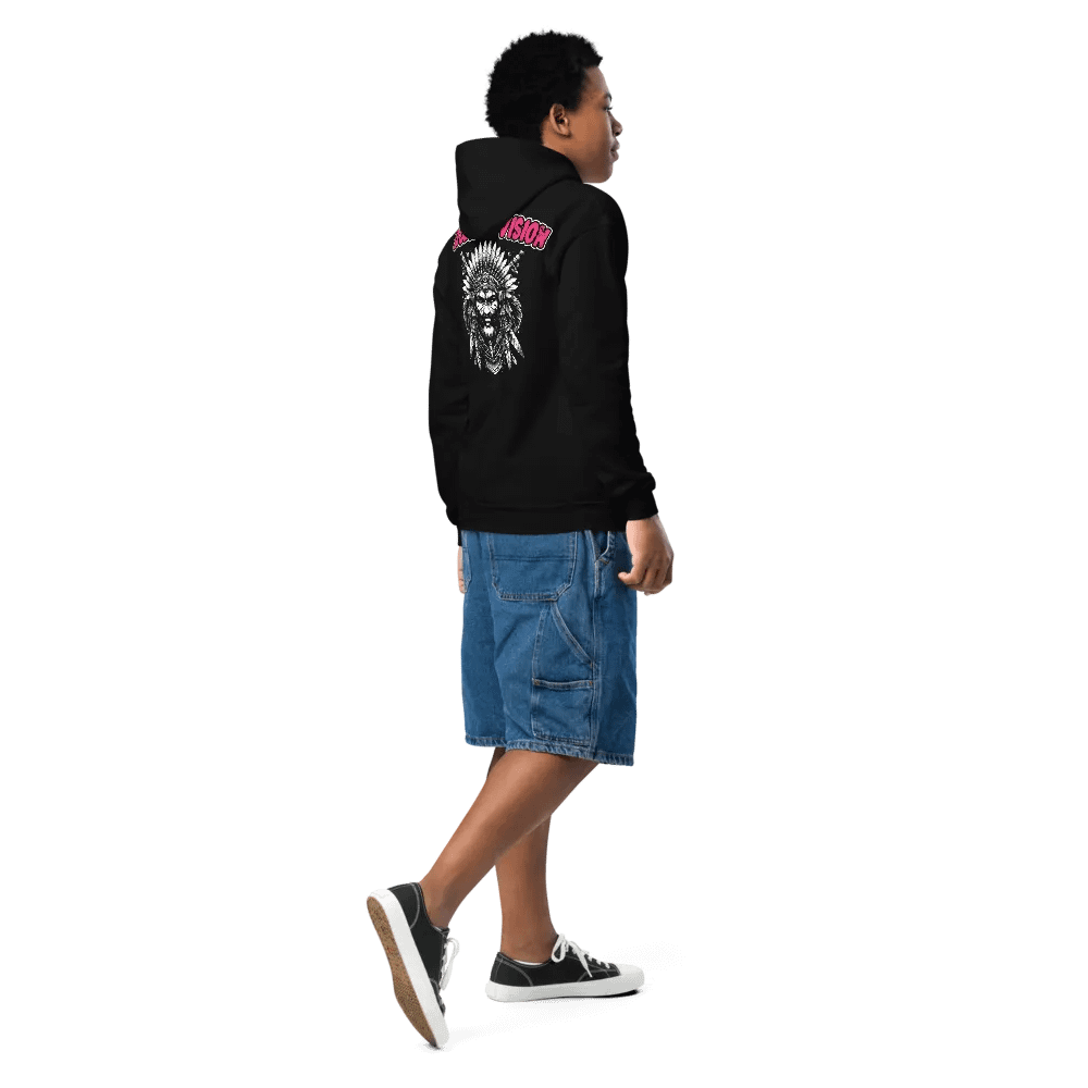 Warrior Back Kid Hoodie product image (4)