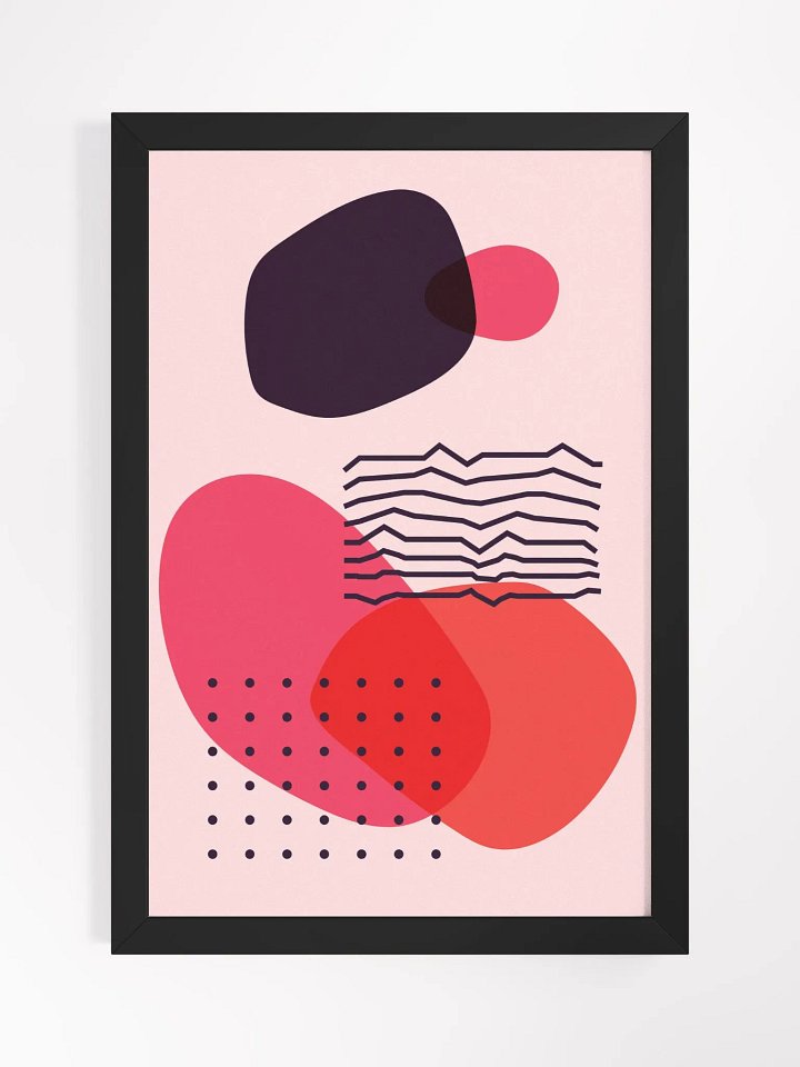 Vibrant Ayous Wood Framed Poster product image (2)