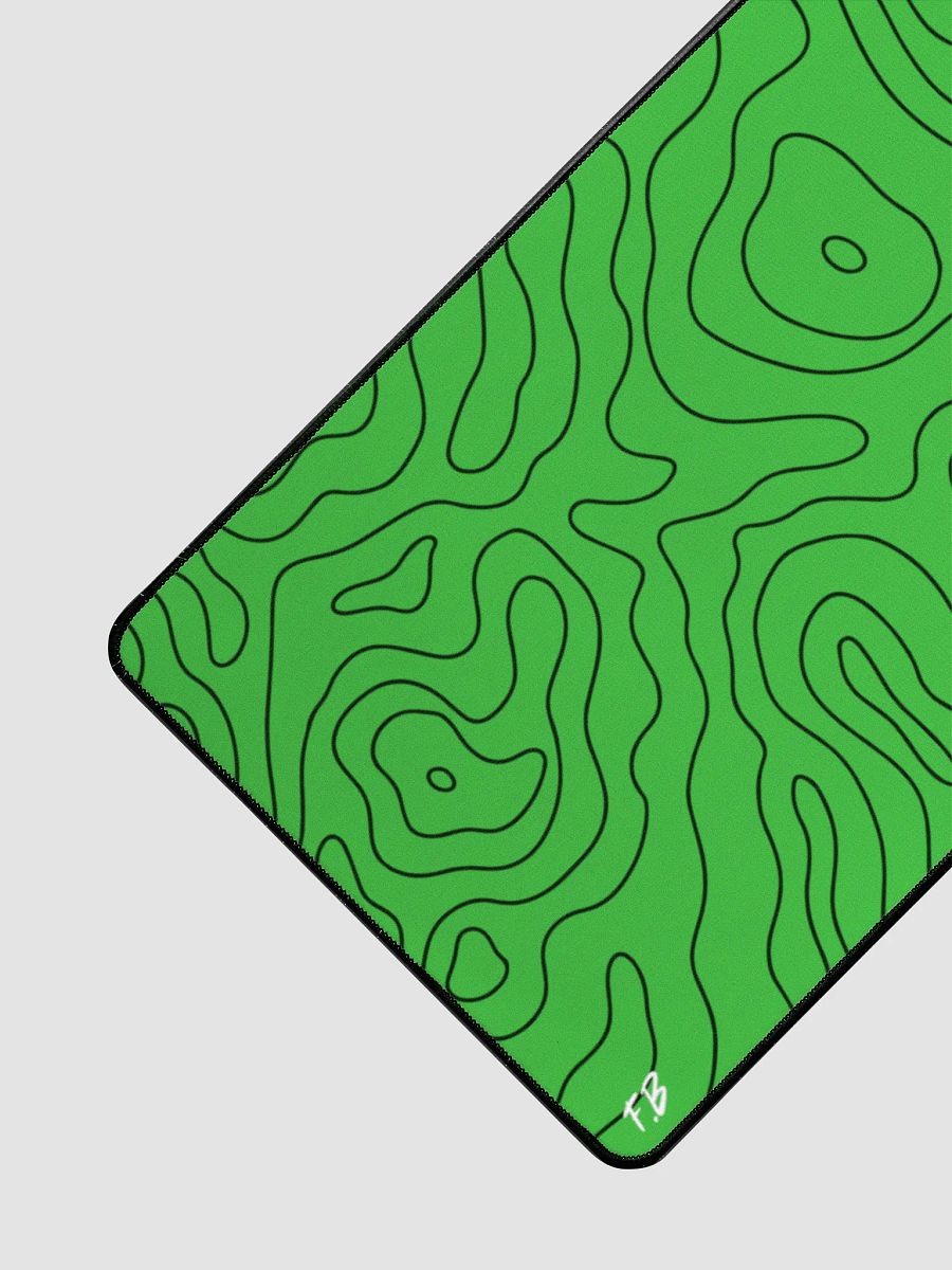 Lime Green topo mousepad product image (3)