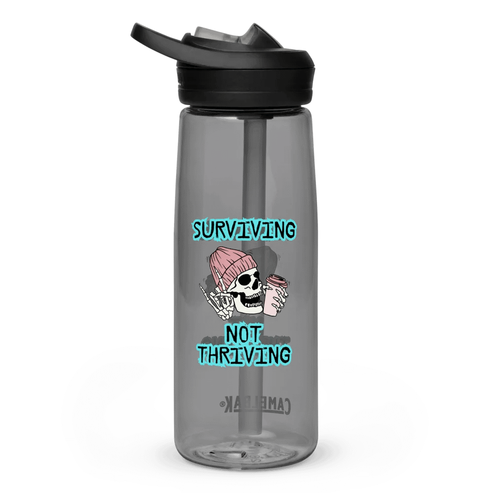 Surviving (Turquoise) Sports Bottle product image (4)