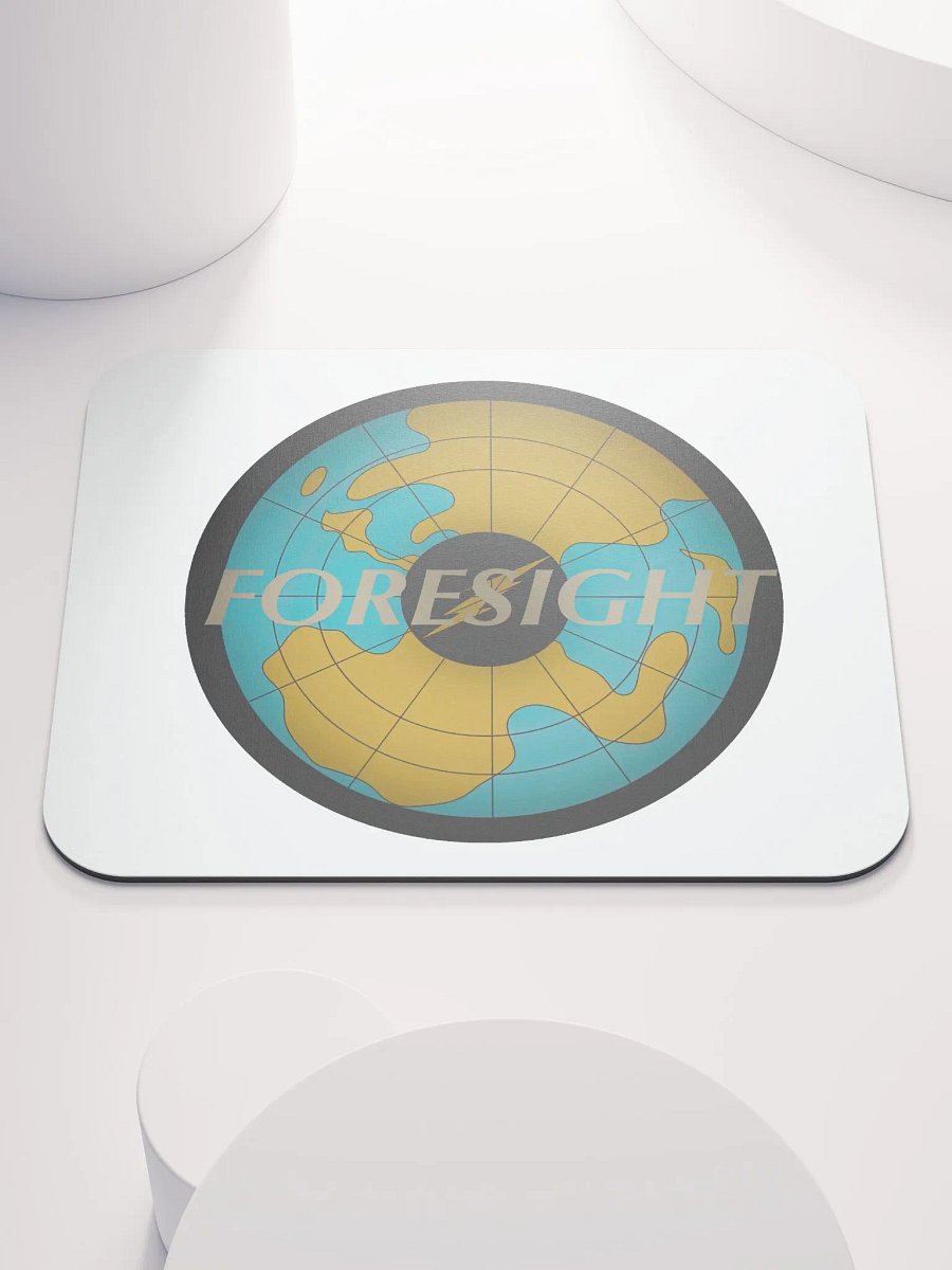 Foresight Mouse Pad - White 8.7'' X 7.1