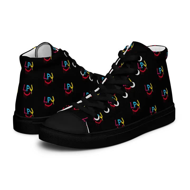 LPJ All-Over Canvas Print Hi-Tops product image (1)