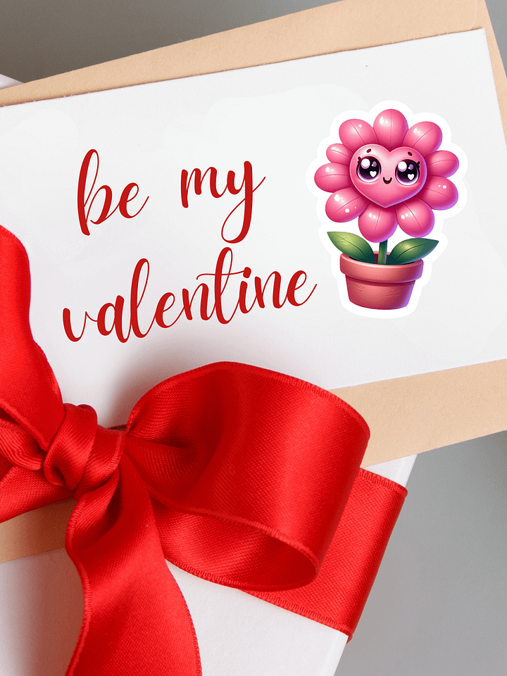 Heart Flower Sticker product image (1)