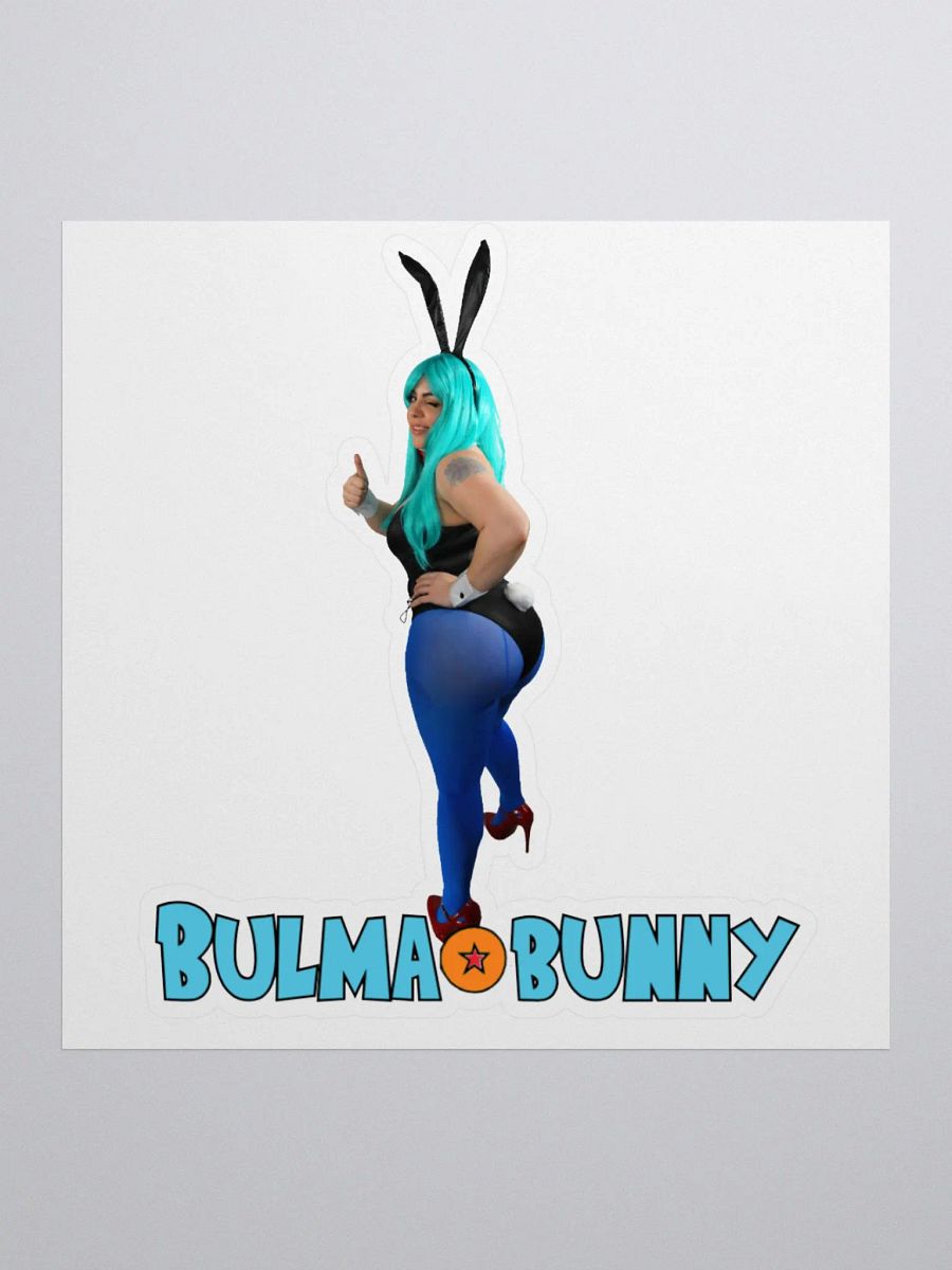 Bulma Bunny KissCut Sticker product image (1)
