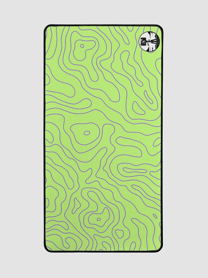 purple/lime damascus deskpad product image (2)