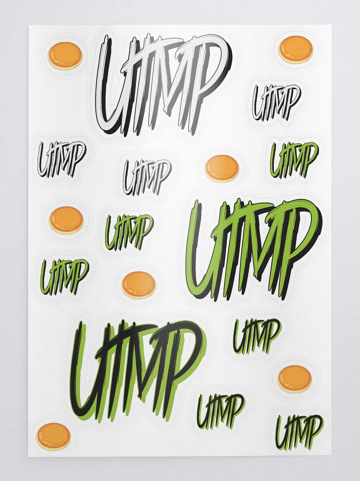 Kiss Cut Sticker Sheet - UTMP Logo + Lil Cakes product image (2)