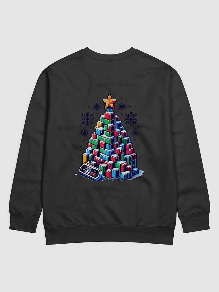 Long Sleeve Shirt with Pixel Art Christmas Tree – Nostalgic Festive Vibes product image (30)
