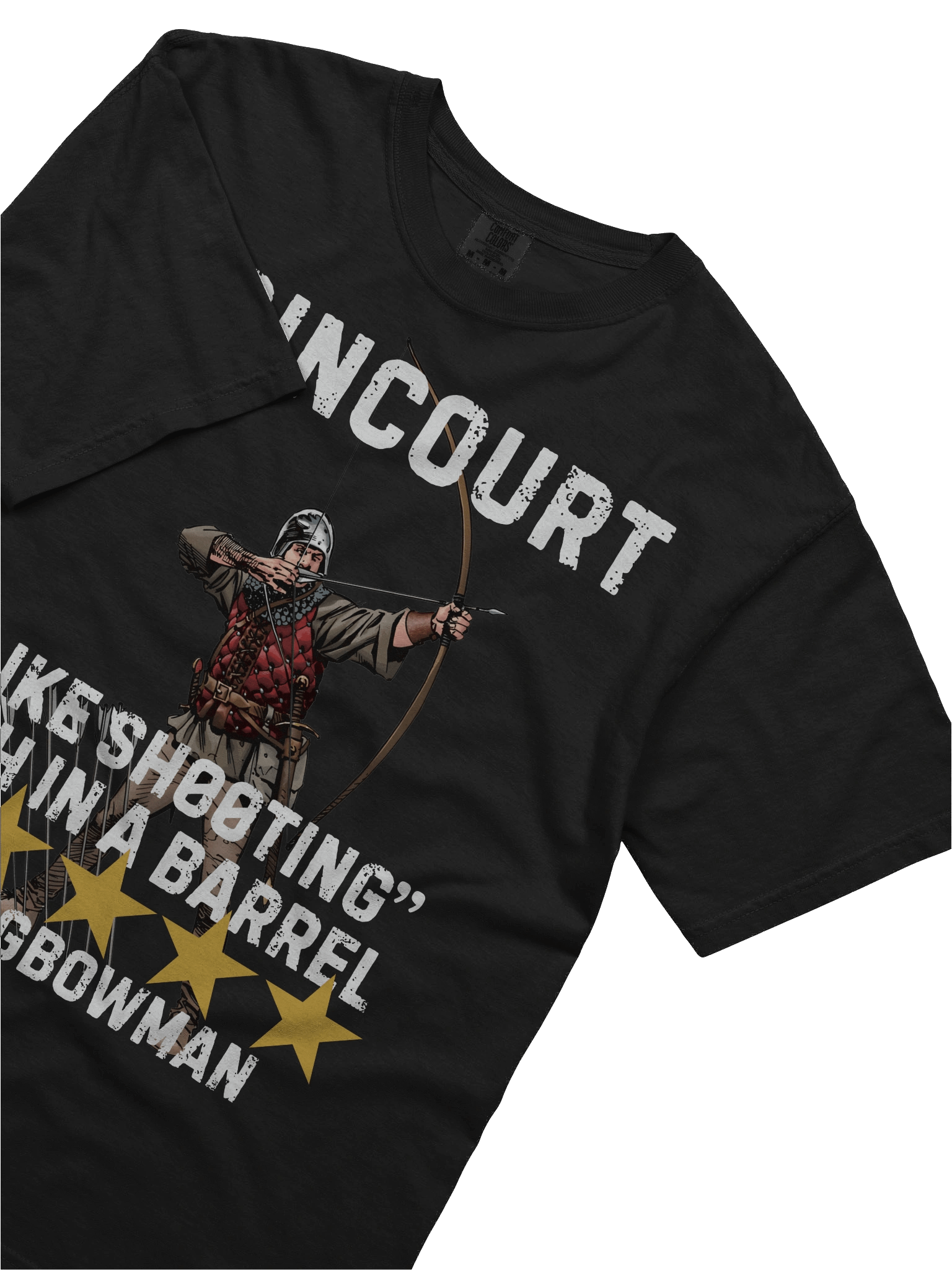 Agincourt 1415 – “Like Shooting Fish in a Barrel” 5-Star Review T-Shirt product image (39)