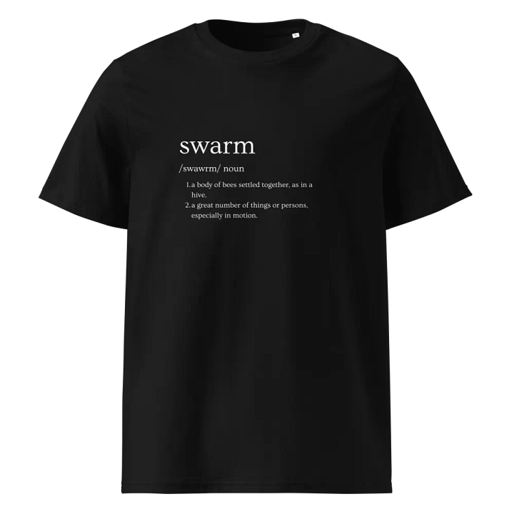 Swarm dictionary definiton 100% cotton product image (1)
