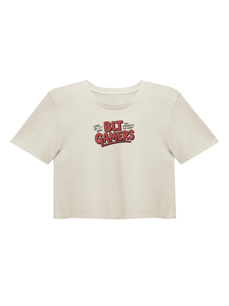 Level Up with BLT Gamers Crop Top product image (2)