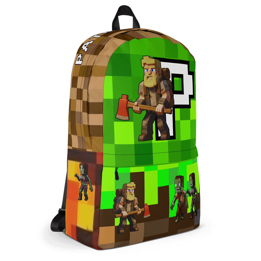 Patient PixelZ All-Over Print Backpack (PixelZ My Craft) product image (3)