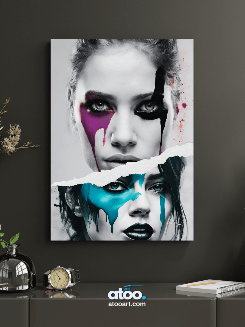 Living in Colors | Purple and beyond... | Collage Wall Art product image (3)