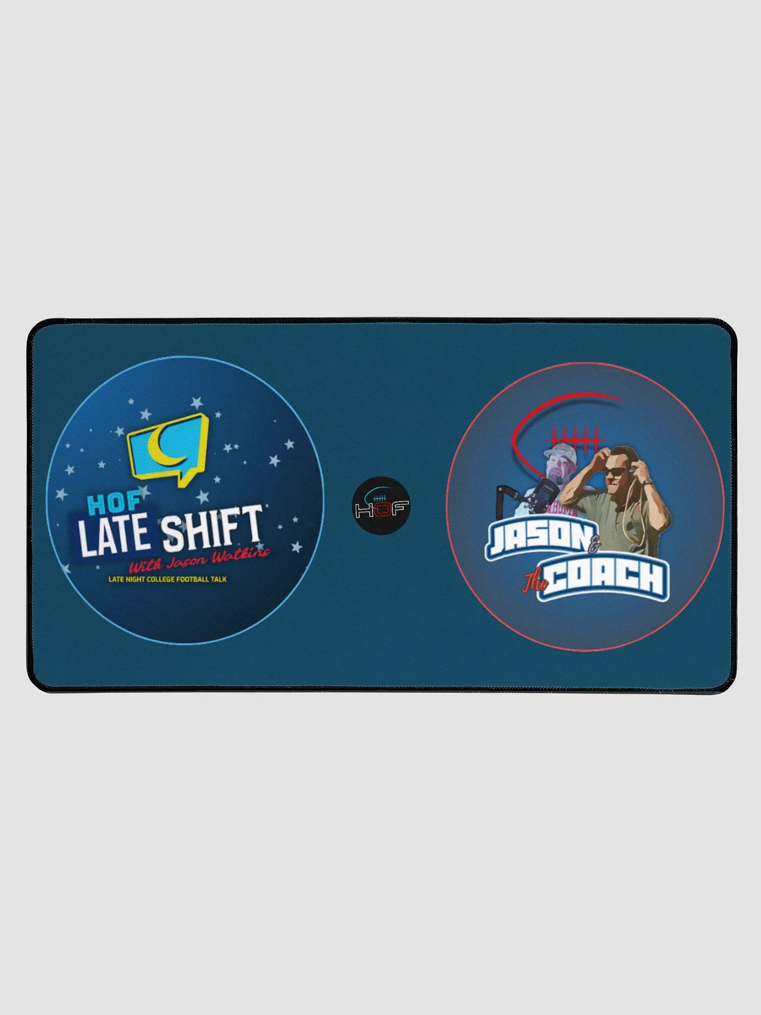 HOF College Football Show Logos Desk Mat product image (1)