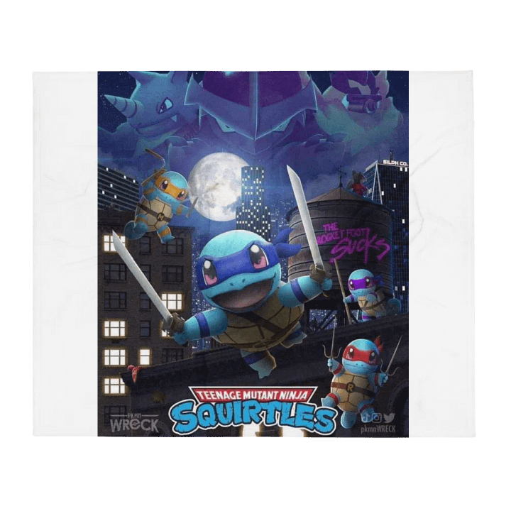 Ninja Squirtles Blanket product image (2)