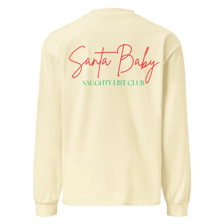 'Santa Baby' Long Sleeve Shirt product image (6)