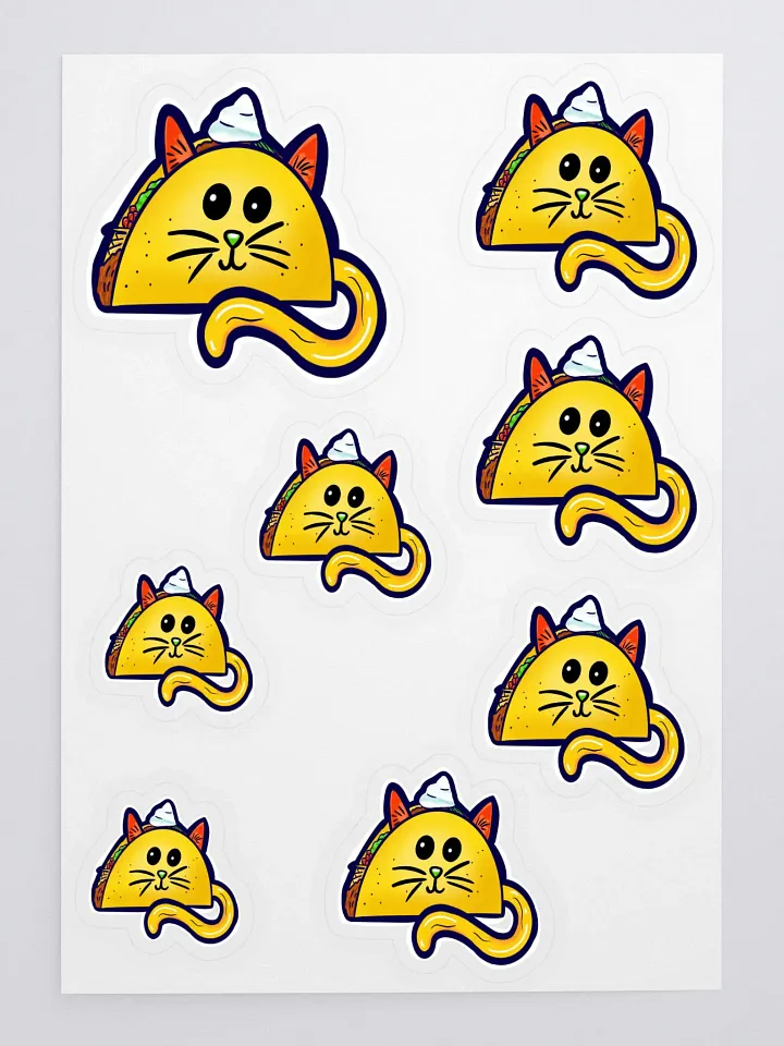 Taco Cat Stickers product image (2)