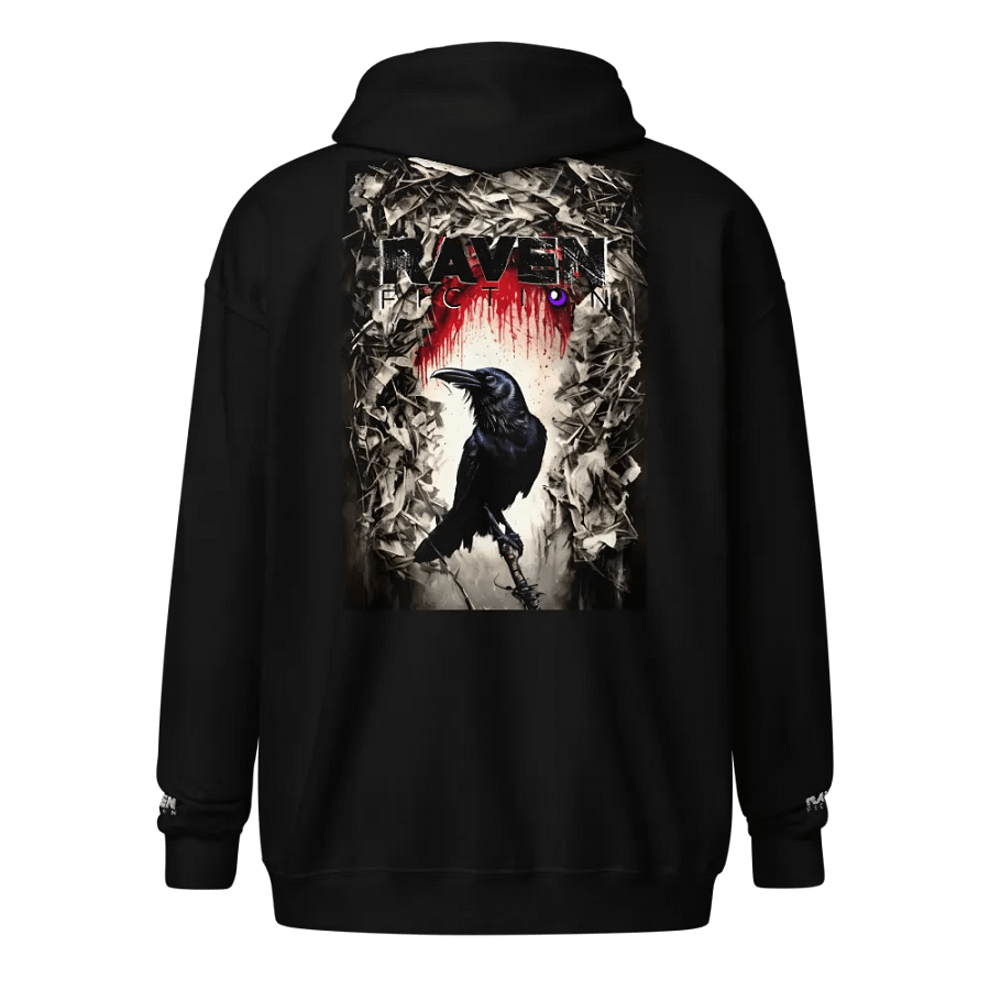 Raven Fiction Dark Gildan Unisex Heavy Blend Zip Hoodie product image (1)