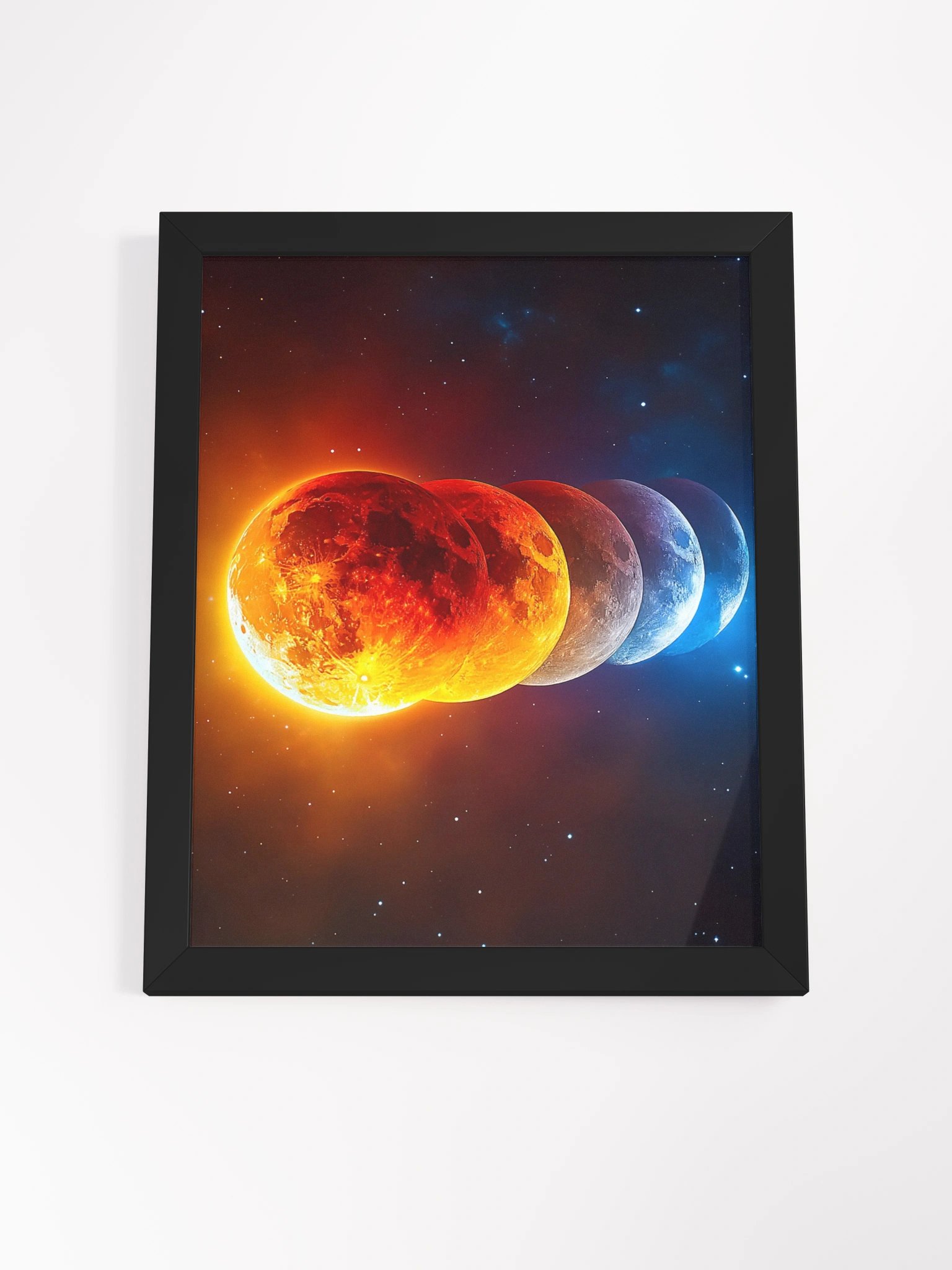 Blood Moon Framed Matte Wall Art Canvas product image (6)