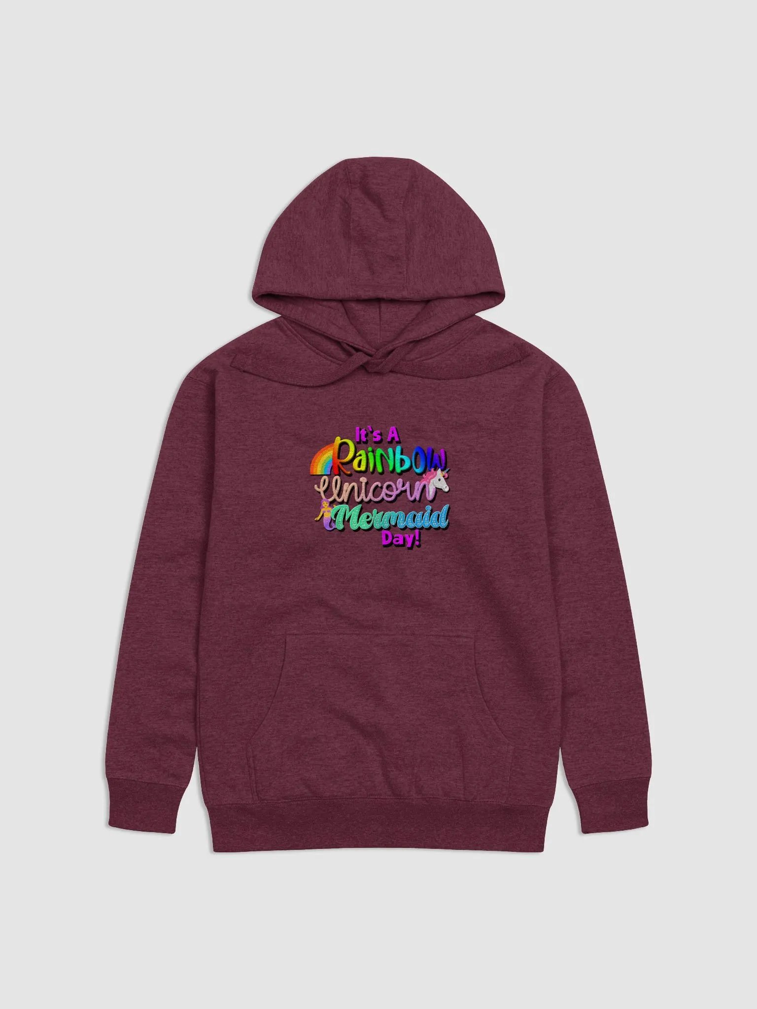 Rainbow Unicorn Mermaid Premium Hoodie product image (6)