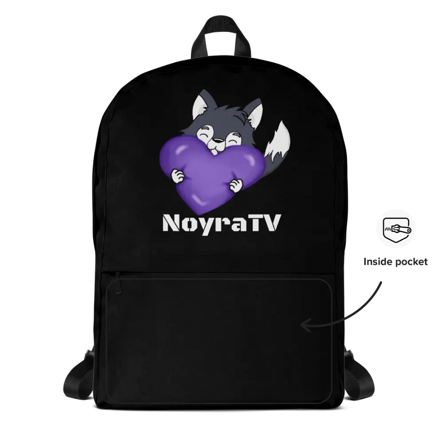 Wolf Hug Heart All-Over Print Backpack product image (12)