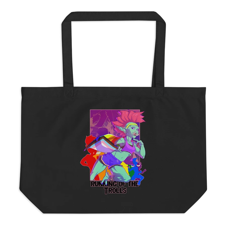 Troll Racer Large Eco Tote - By Eggu product image (1)