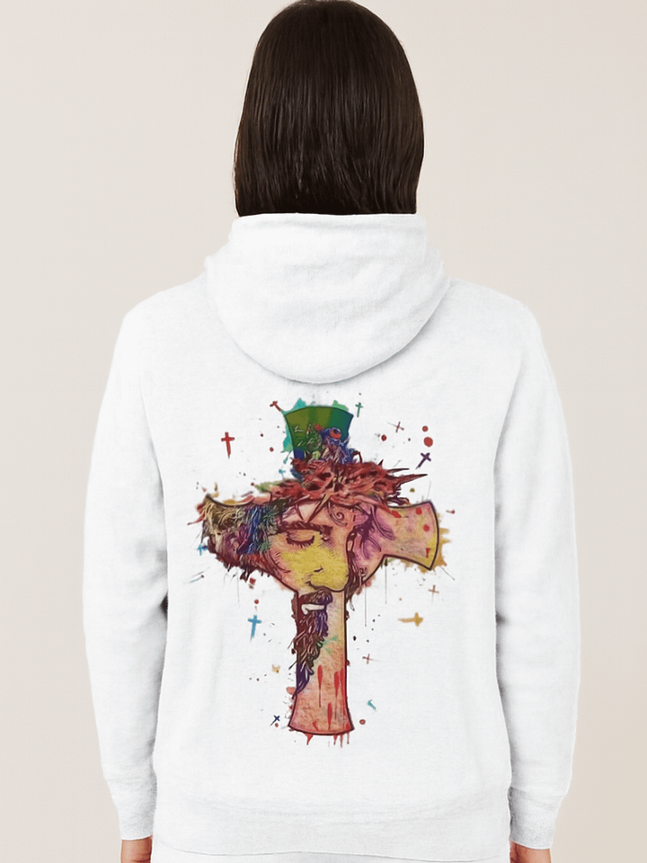 Crowned Cross Unisex Hoodie product image (1)