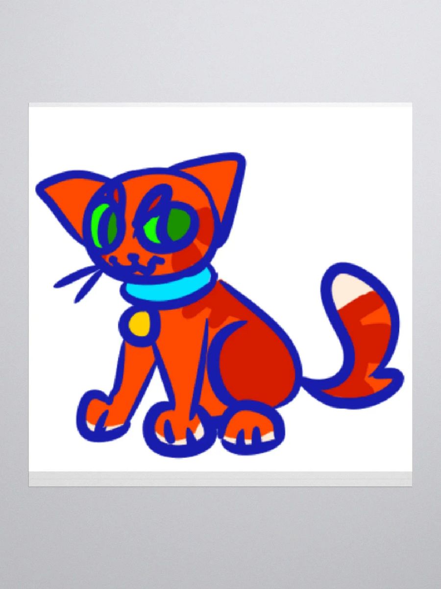 Rusty warrior cats sticker product image (3)