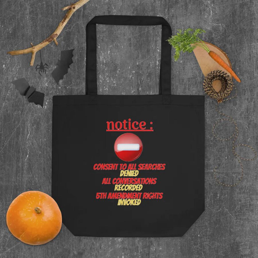 NOTICE : CONSENT TO ALL SEARCHES DENIED product image (6)