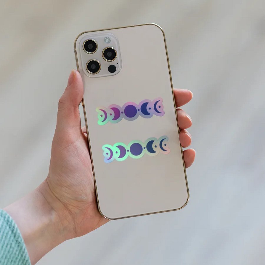 Phasing Through the Moon: Bi Vibes Stickers product image (8)