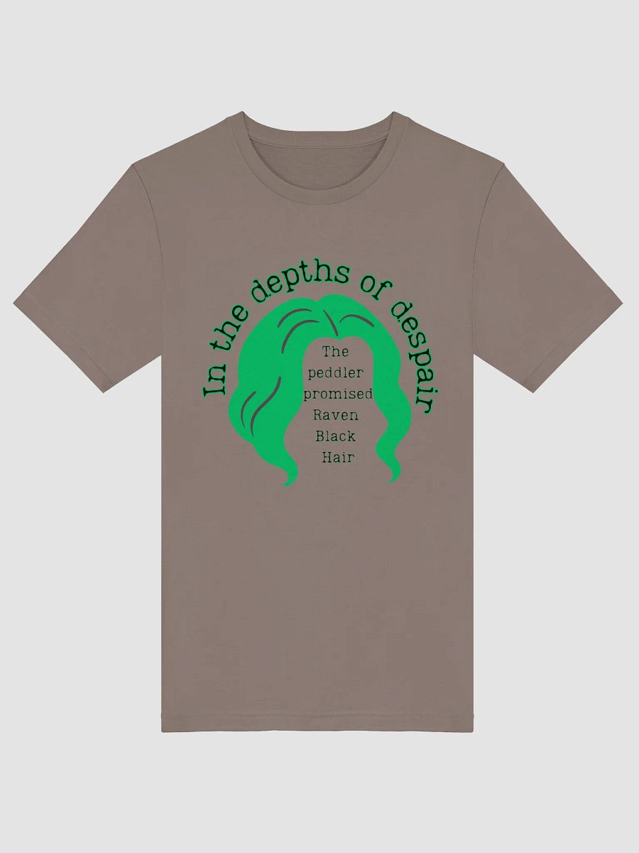 Raven Black Hair Stylized T-Shirt product image (19)