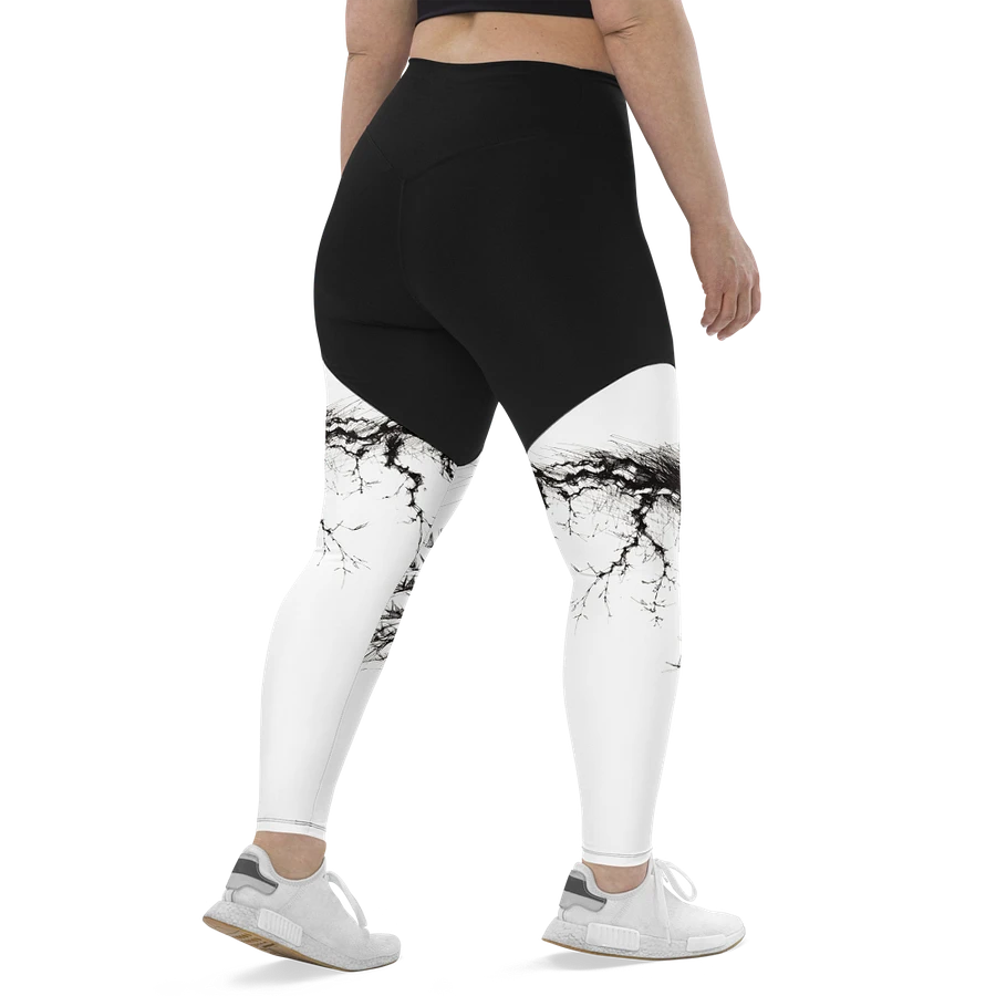 Bamboo Root All-Over Print Sports Leggings product image (38)