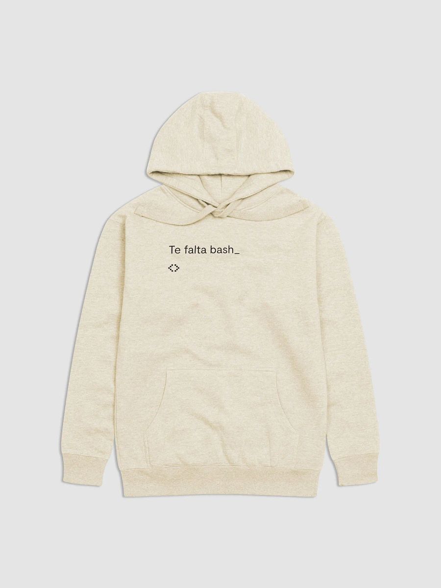 Sudadera agustera "Te falta bash" product image (2)