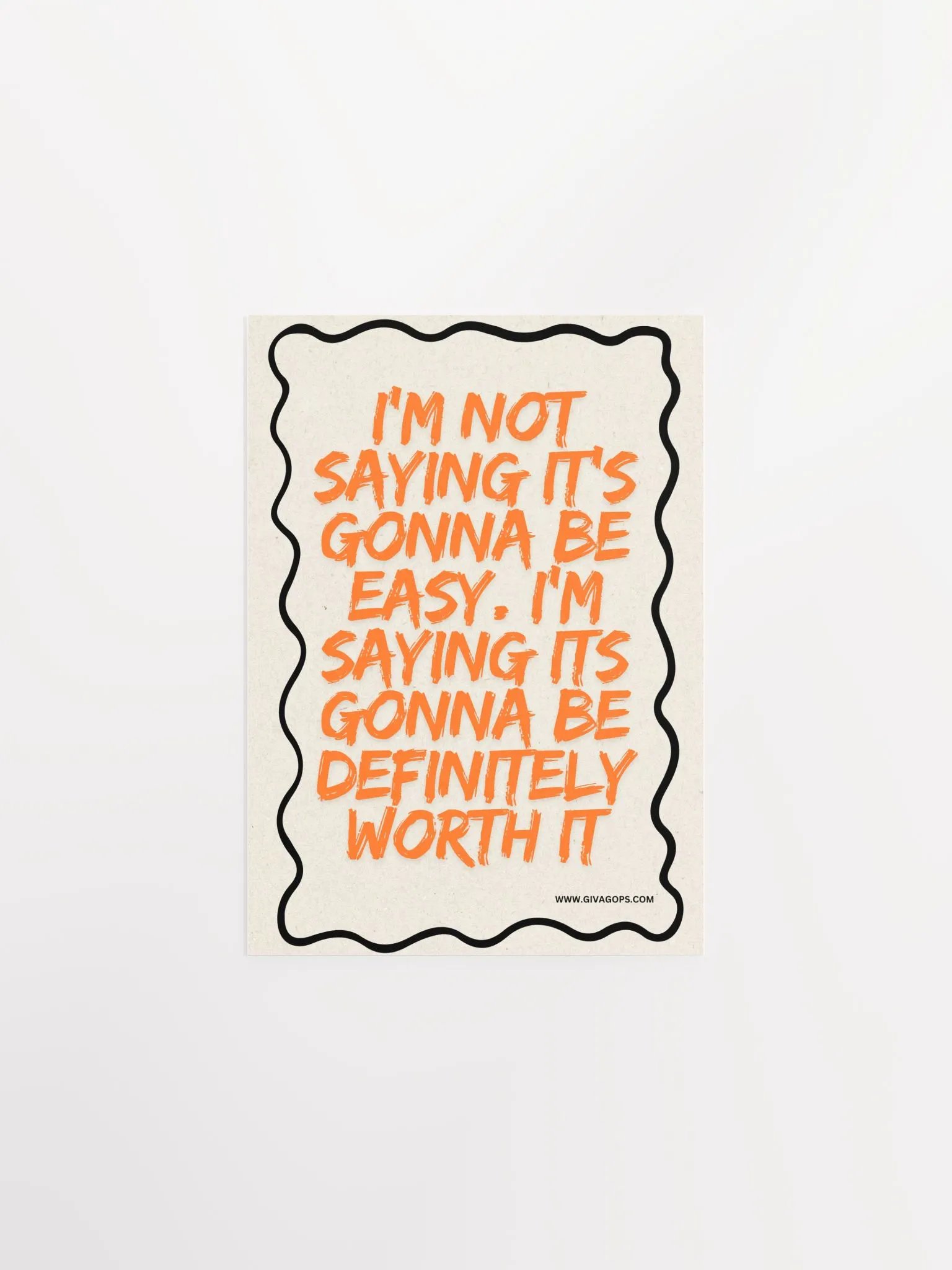 I'm Saying It's Gonna Be Wall Art product image (3)